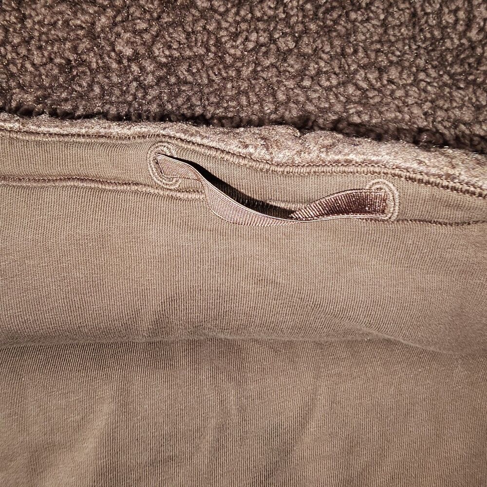 Lululemon Warmth Restore Sherpa Long Pullover Funnel Neck Sweater Smokey Topaz 6 - Picture 15 of 15